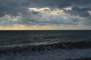 Walking along the Brighton seafront, after a therapy session.